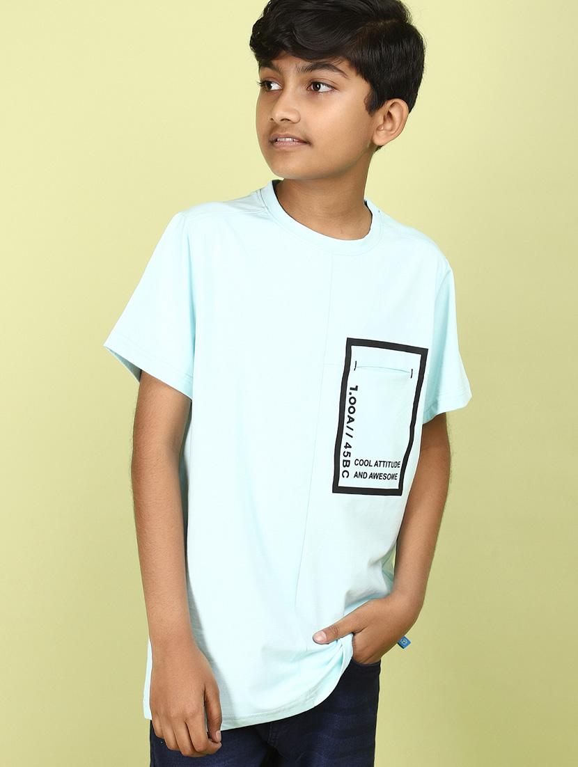 kids boy printed round neck t-shirt - 21177202 -  Standard Image - 1