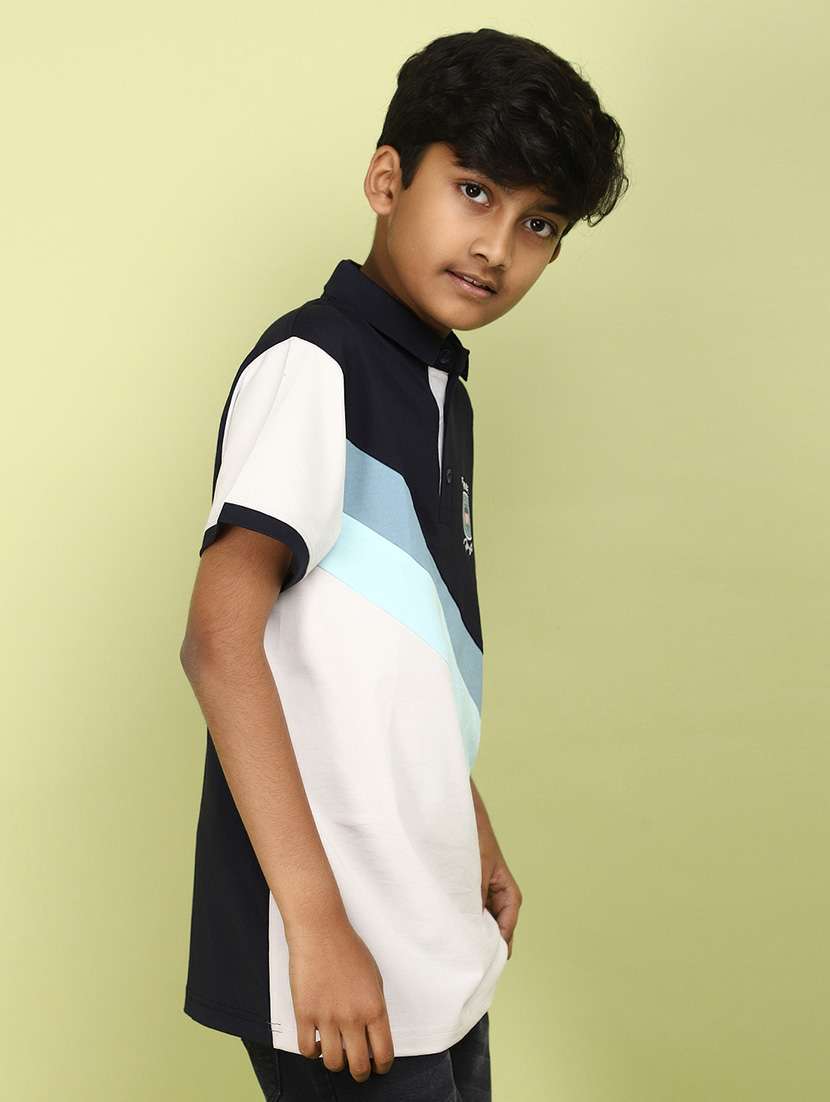 kids boy short sleeve polo t-shirt - 21177206 -  Standard Image - 1