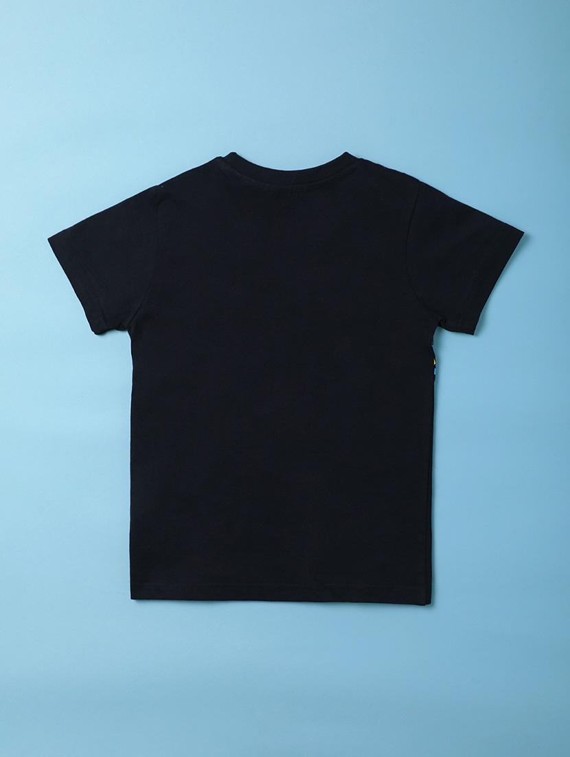 kids boy printed round neck t-shirt - 21177217 - Standard Image - 1