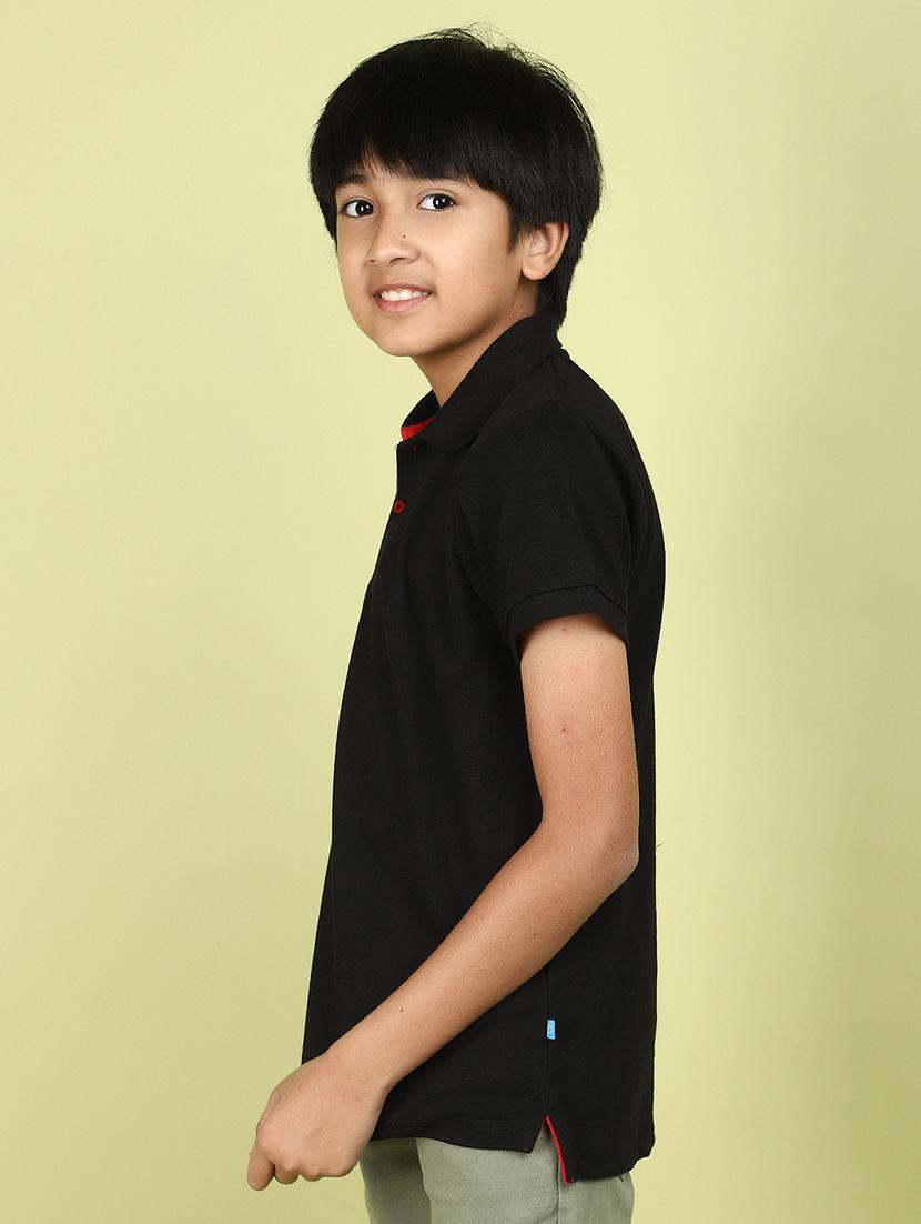 kids boy short sleeve polo t-shirt - 21177229 -  Standard Image - 1