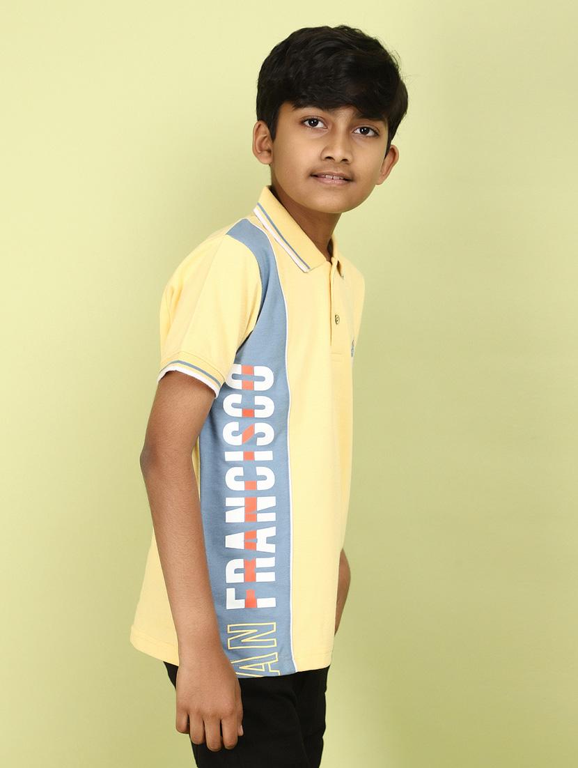 kids boy short sleeve polo t-shirt - 21177249 -  Standard Image - 1