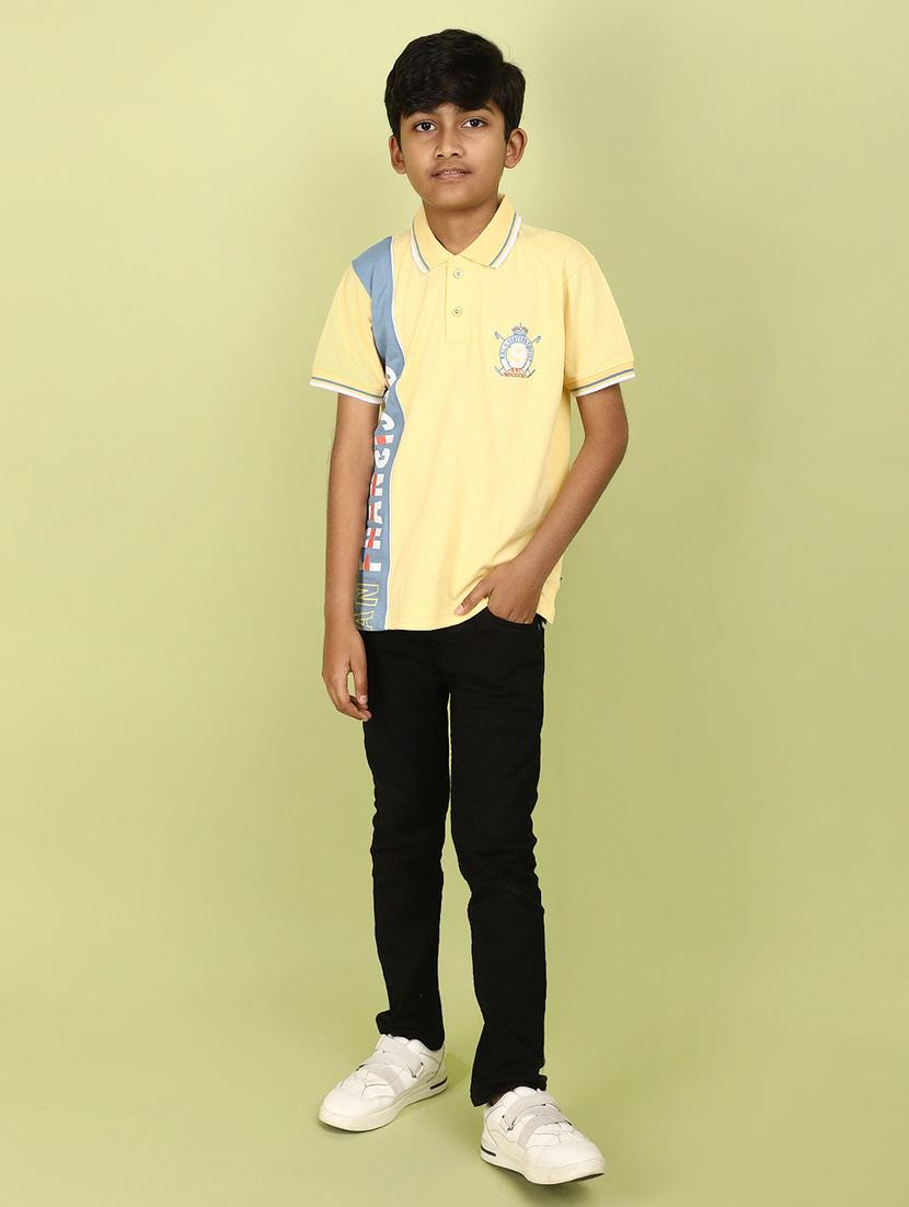 kids boy short sleeve polo t-shirt - 21177249 - Standard Image - 4