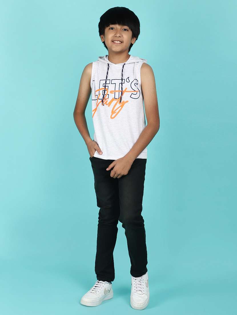 black denim plain jean - 21177397 -  Standard Image - 4