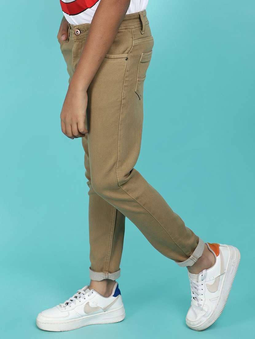 boy mid rise ankle length jeans - 21177399 -  Standard Image - 1