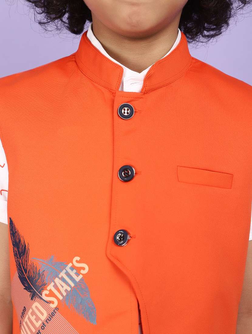 boy printed causal wear shorts set - 21177573 -  Standard Image - 4