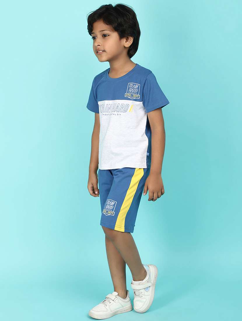 boys printed shorts twin set - 21177700 -  Standard Image - 1