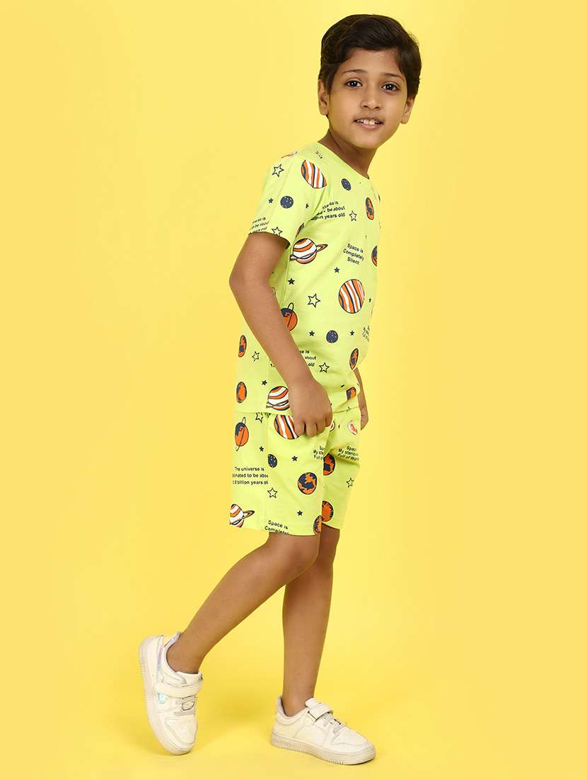 boys printed shorts twin set - 21177708 -  Standard Image - 1