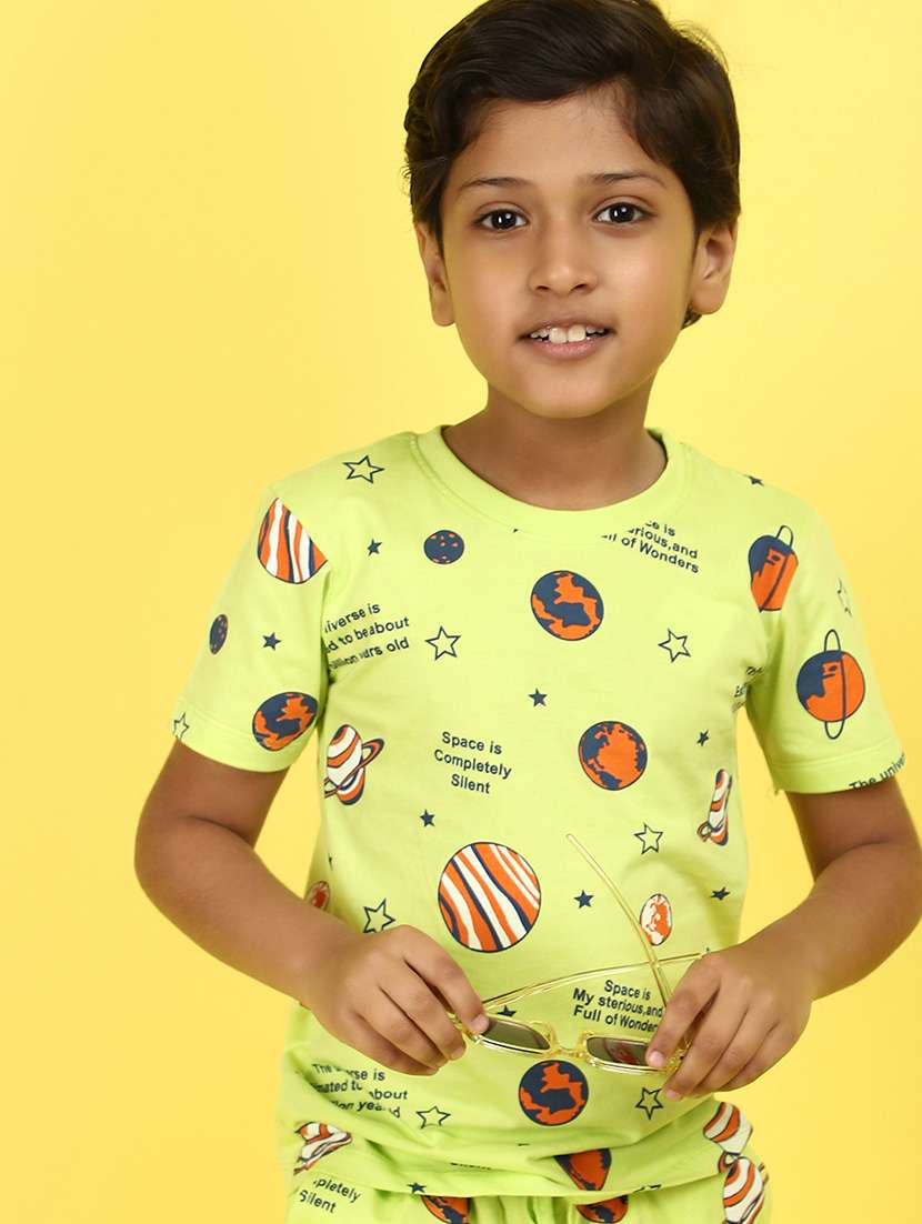 boys printed shorts twin set - 21177708 -  Standard Image - 4