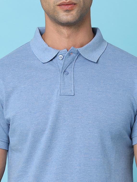 men solid polo t-shirt - 21177859 - Standard Image - 4