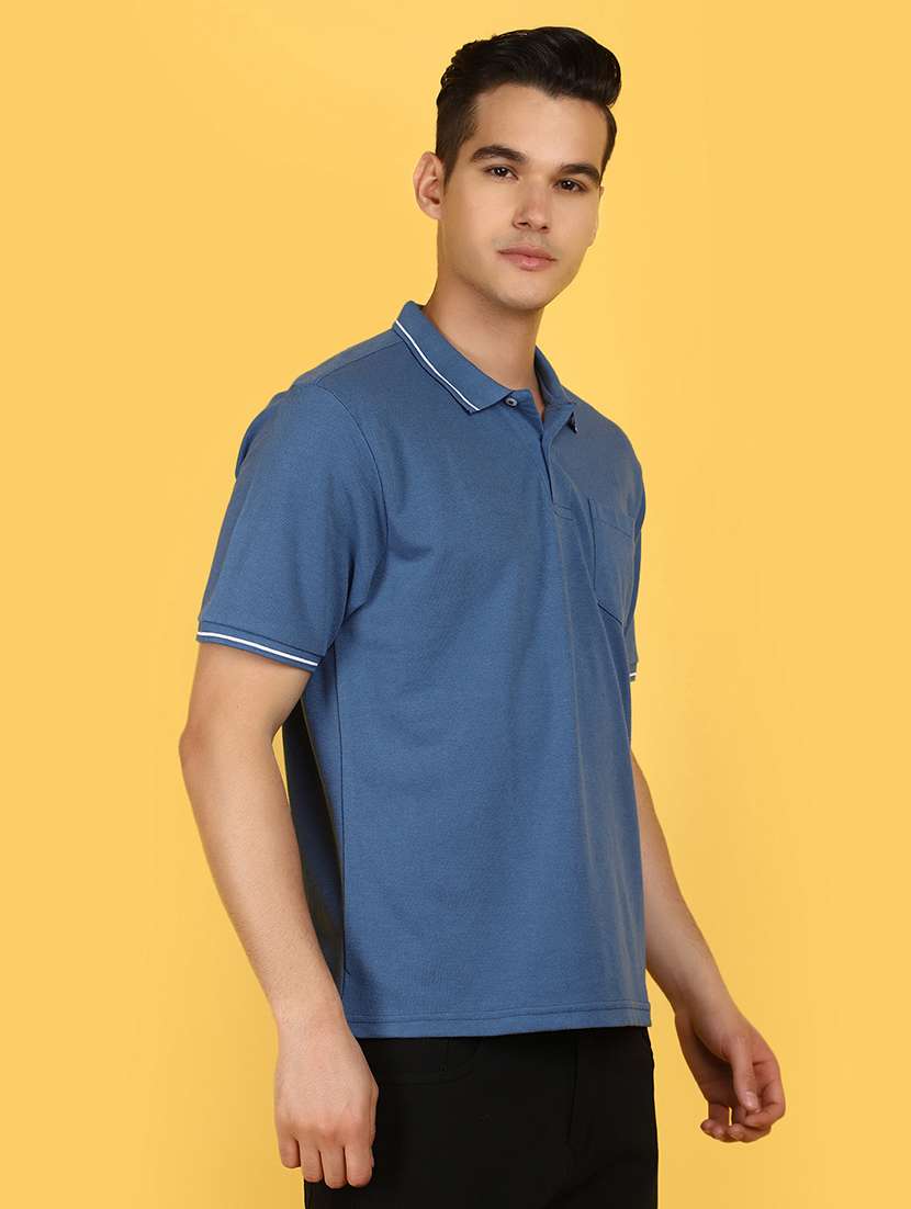 men solid polo t-shirt - 21177921 -  Standard Image - 1