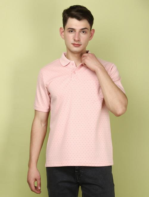 men printed polo t-shirt - 21177934 - Standard Image - 0