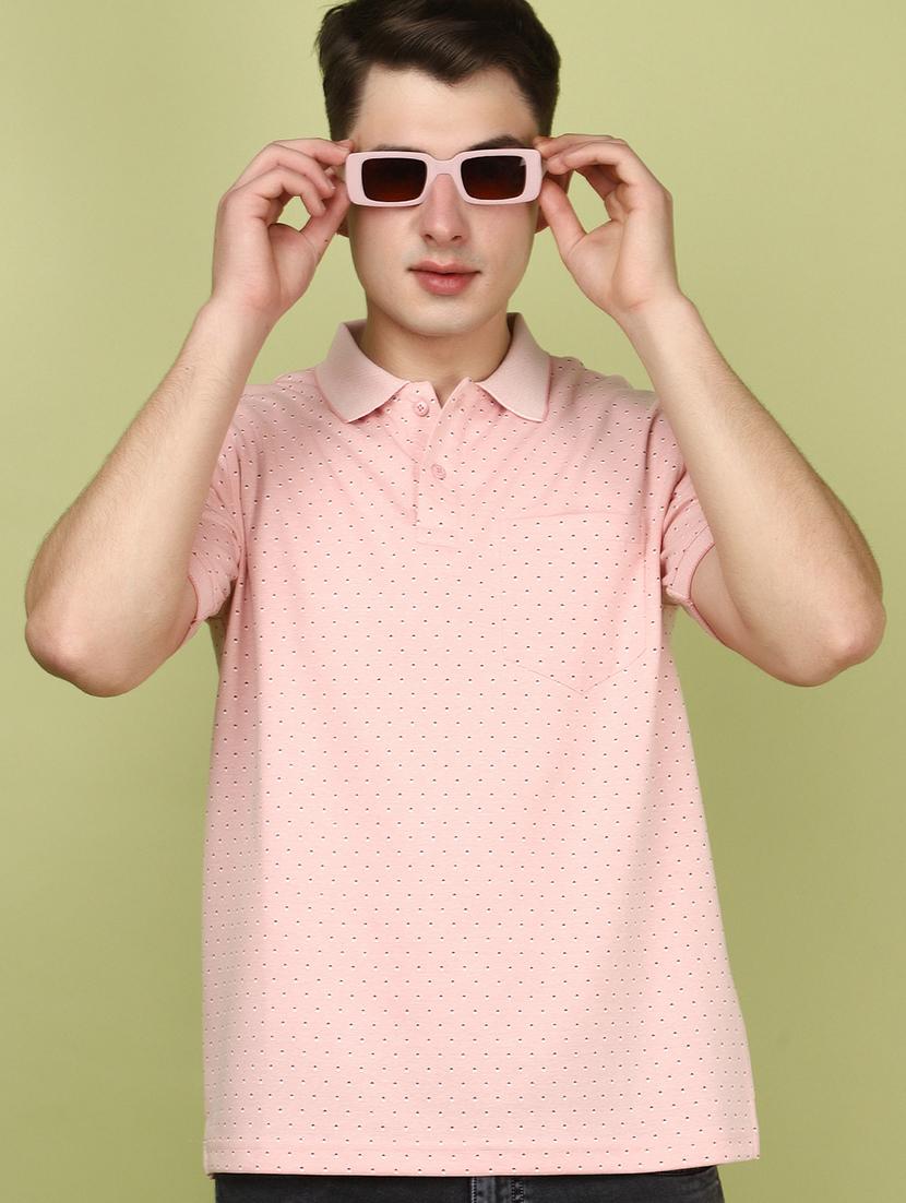 men printed polo t-shirt - 21177934 - Standard Image - 1