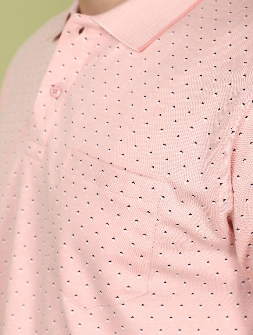 men printed polo t-shirt - 21177934 - Standard Image - 4