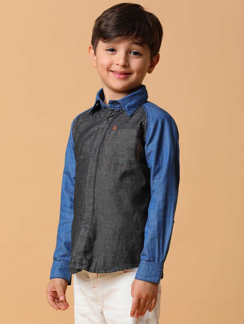 black cotton shirt - 21178256 -  Standard Image - 1