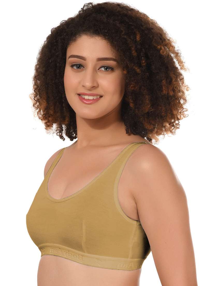 women full coverage sports bra - 21179022 -  Standard Image - 1