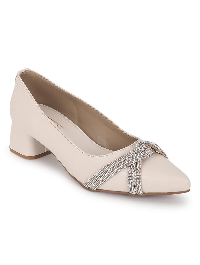 cream slip on sandal - 21180949 - Standard Image - 1
