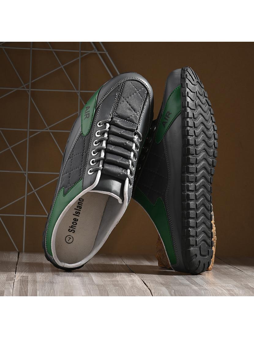 grey slip on sneakers - 21181364 -  Zoom Image - 0
