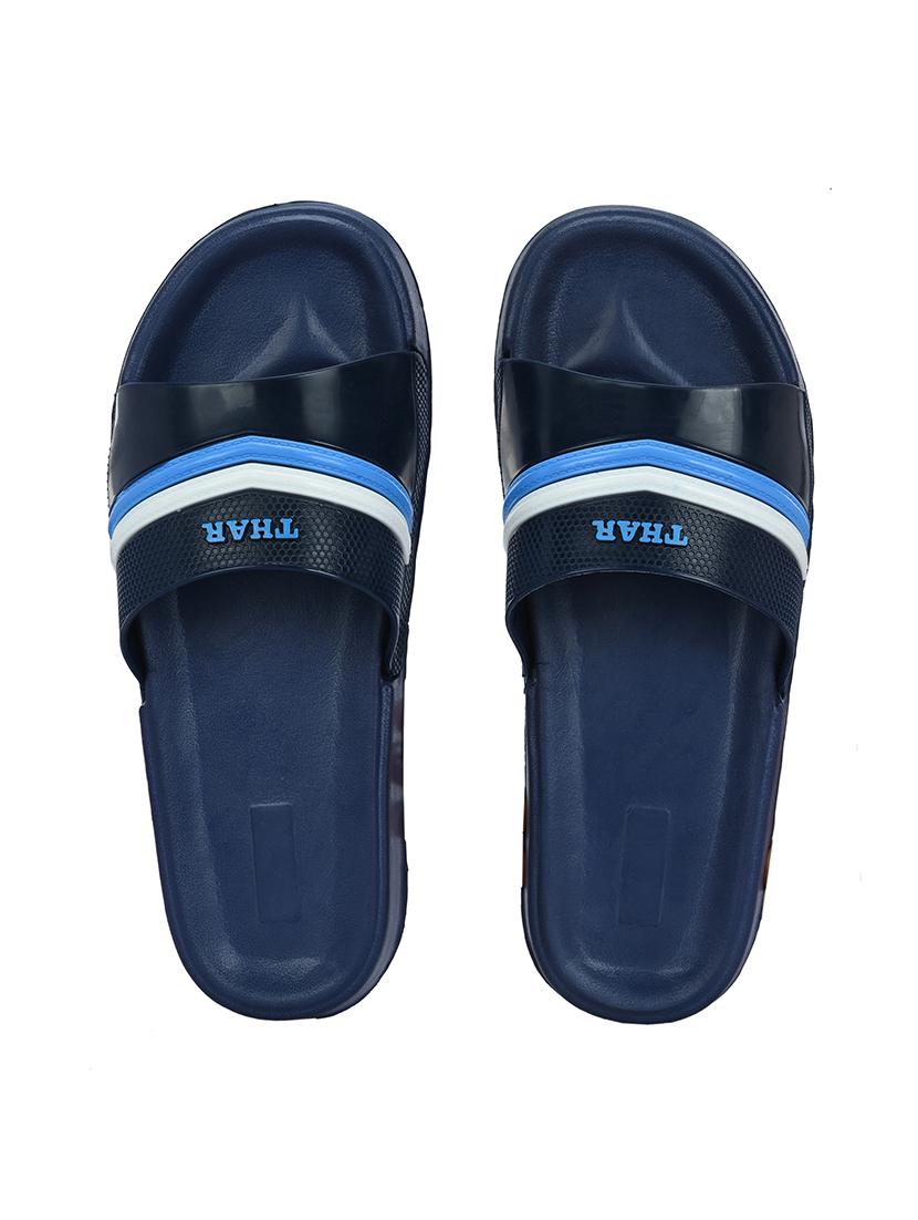 navy blue slip on flip flop - 21181418 - Standard Image - 4