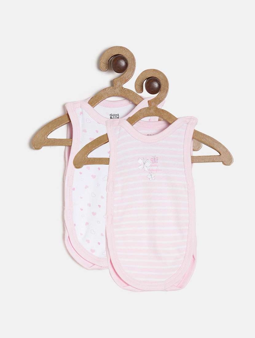 pack of 2 multi colored rompers