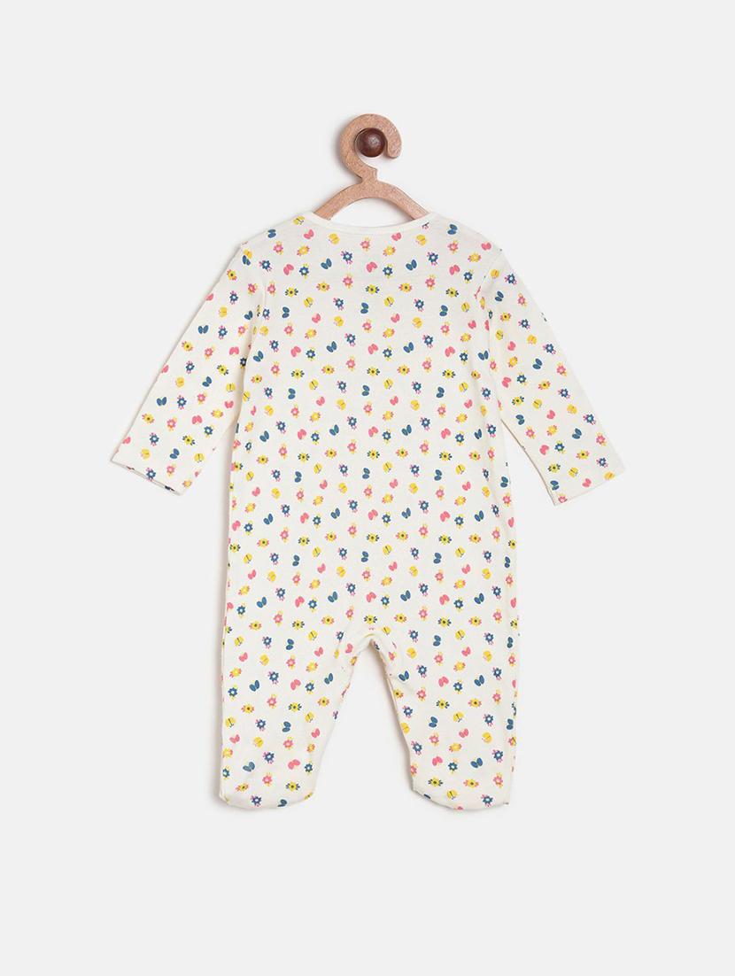 pack of 2 multi coloured printed onesies - 21182593 -  Standard Image - 1