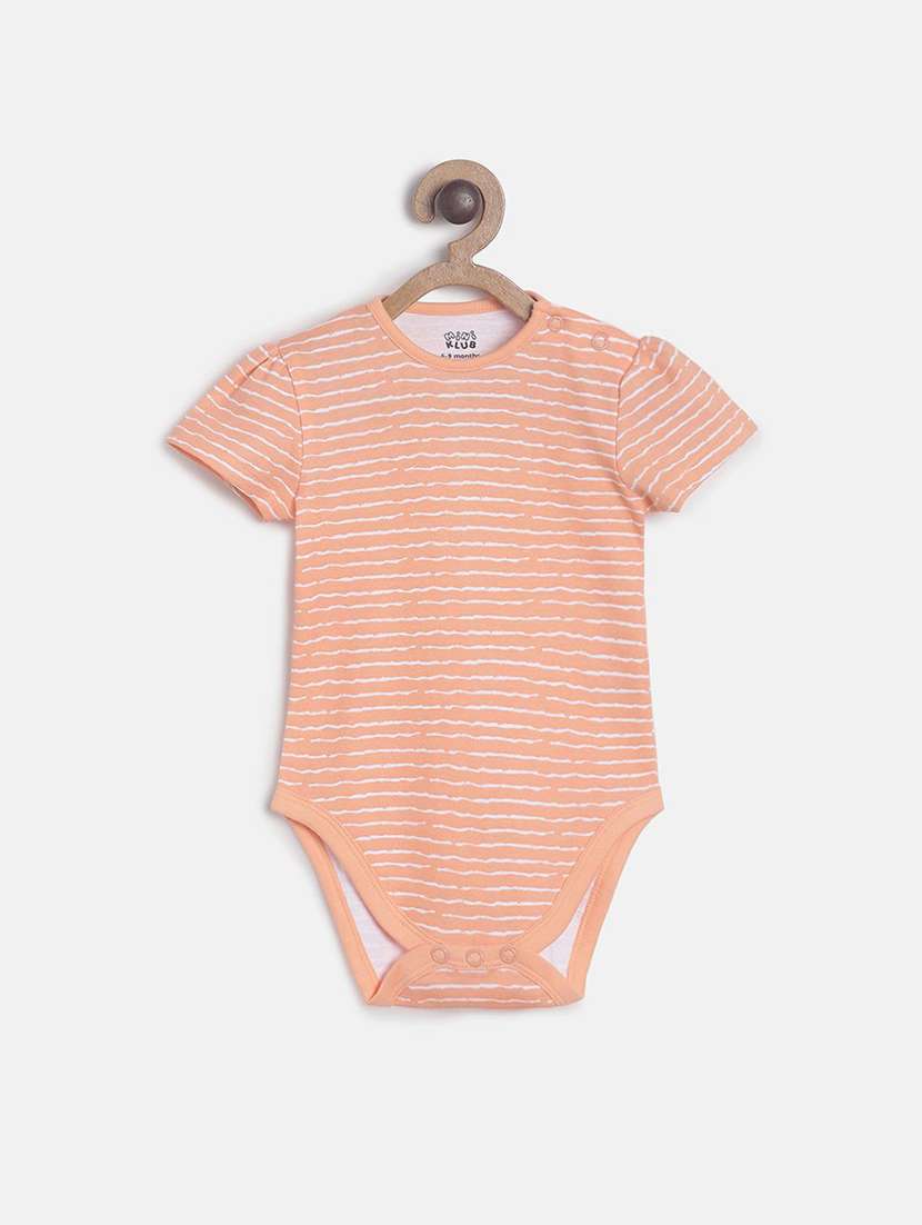 pack of 3 multi coloured printed rompers - 21182700 - Standard Image - 4