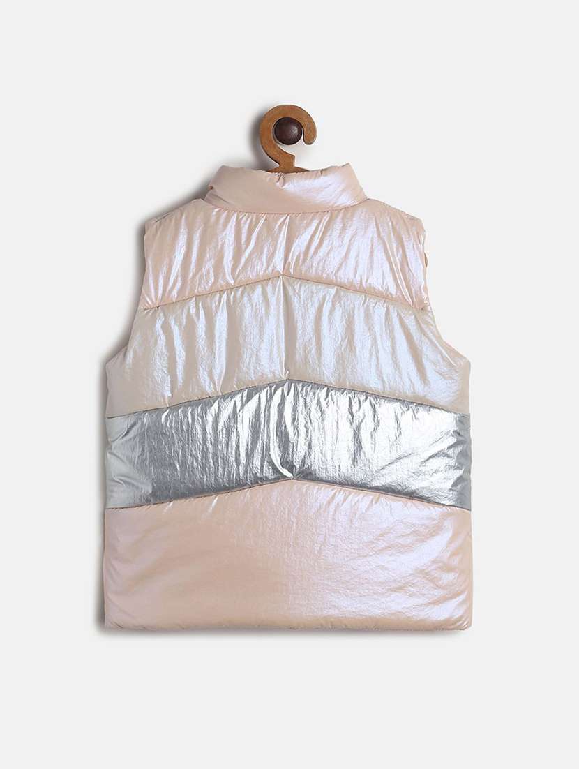 metallic cotton regular jacket - 21182715 -  Standard Image - 1