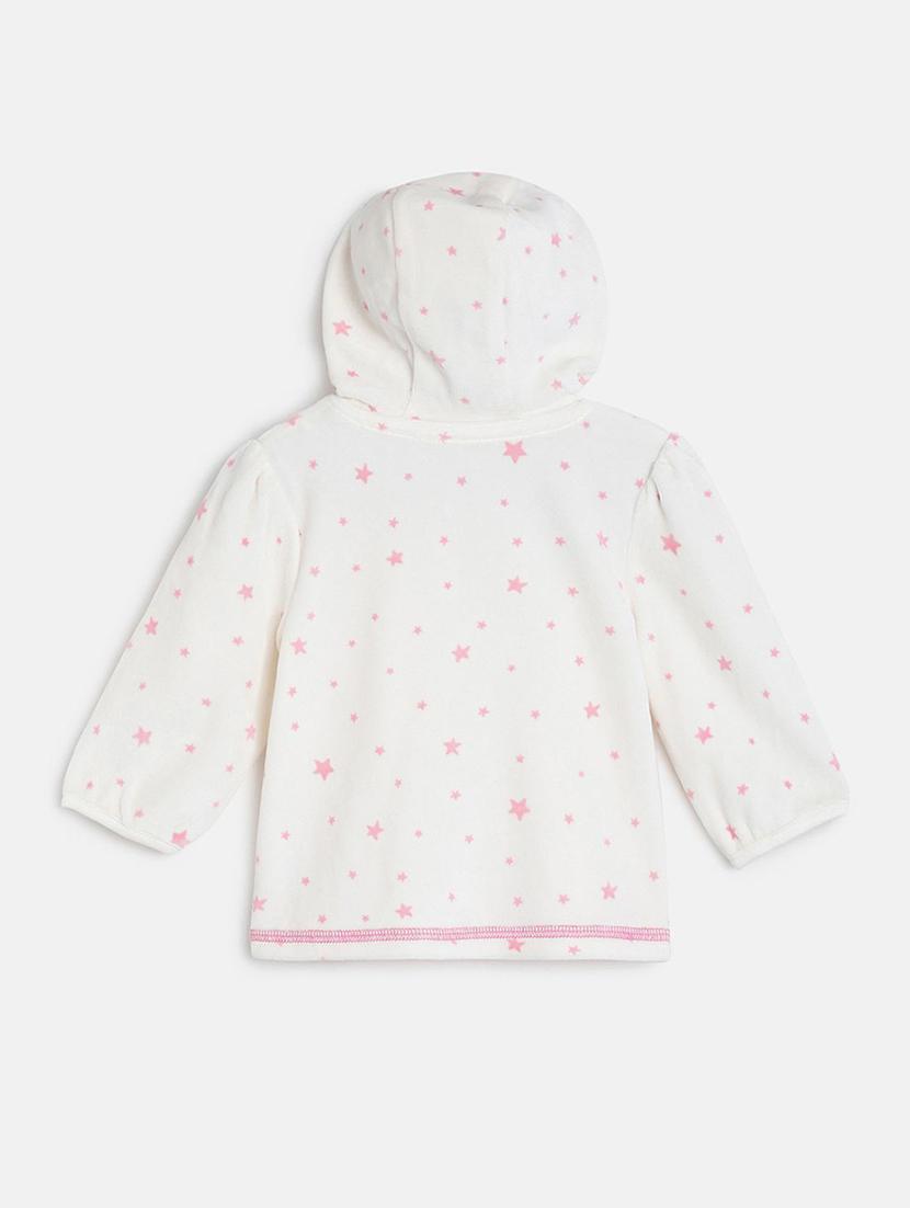 white cotton regular jacket - 21182732 - Standard Image - 1