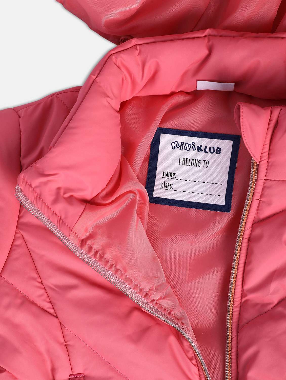 pink solids long sleeves quilted jackets - 21182953 - Standard Image - 4
