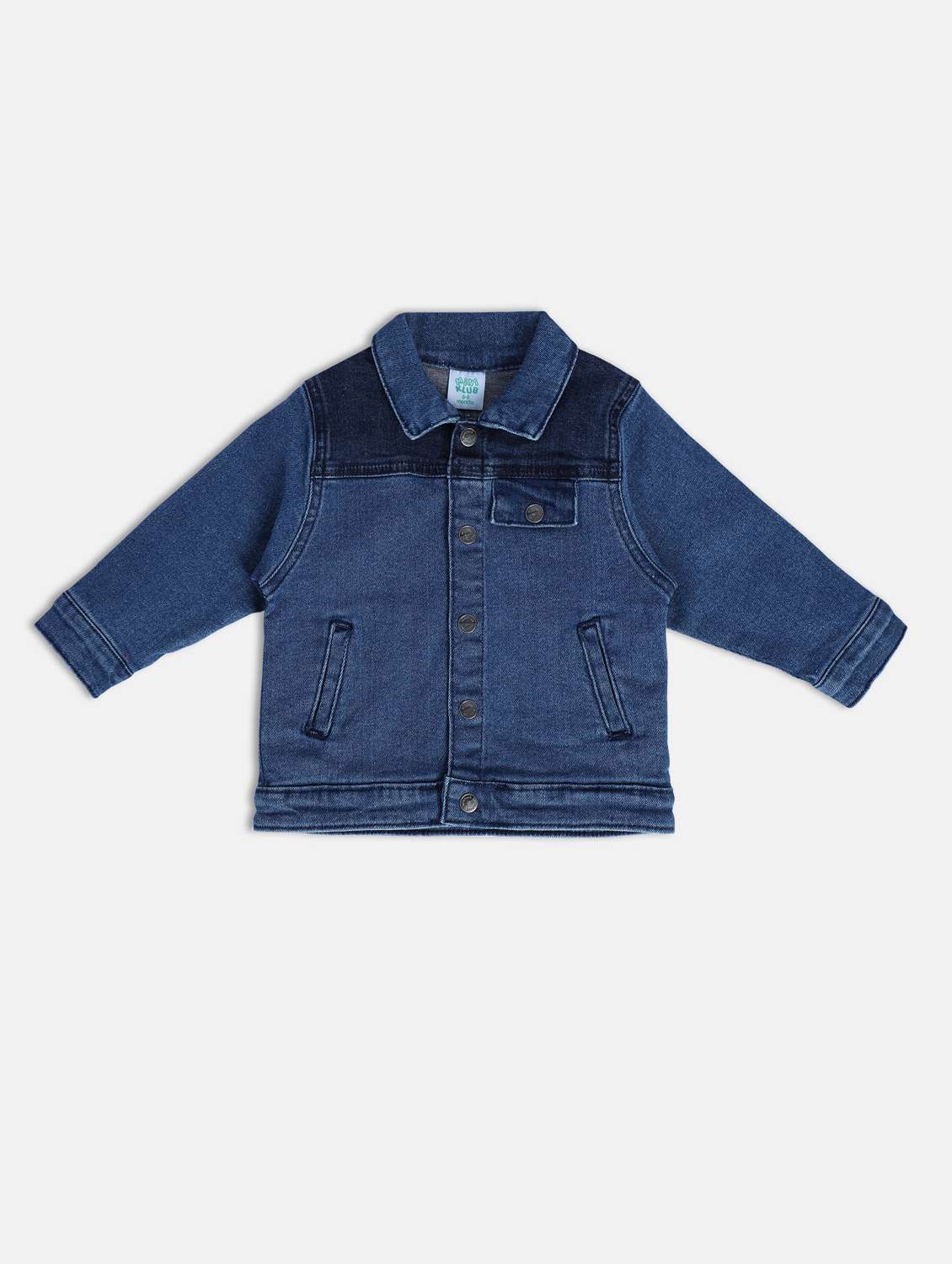 kids long sleeves solid denim jackets - 21183199 -  Standard Image - 1