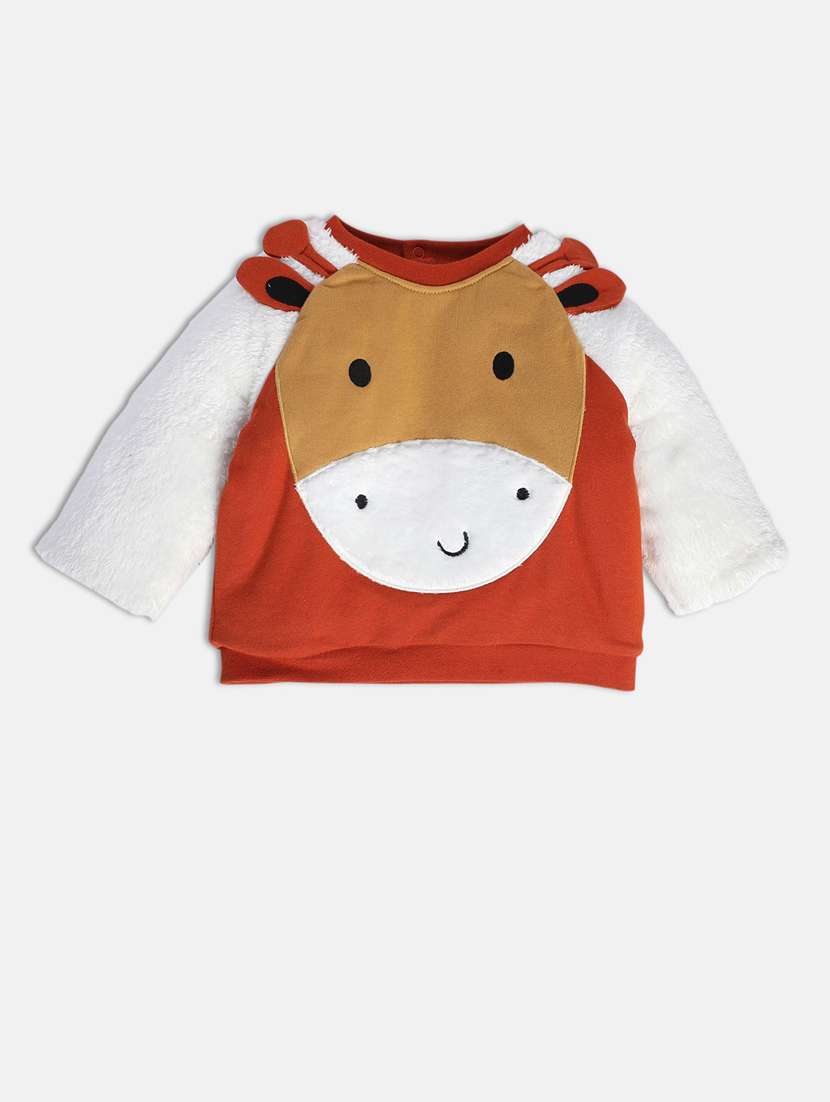 round neck long sleeves sweatshirts - 21183501 - Standard Image - 1