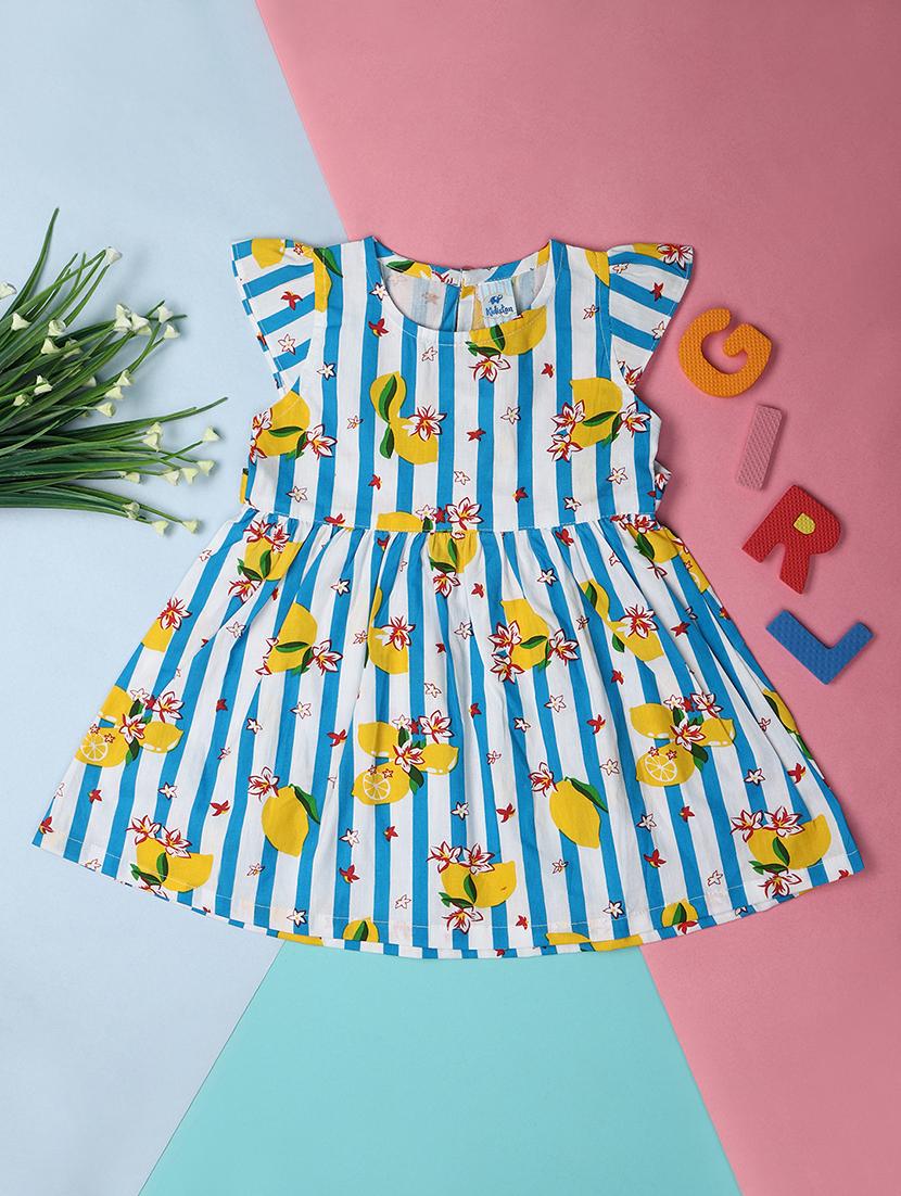 kids white cotton frock - 21183766 -  Standard Image - 1