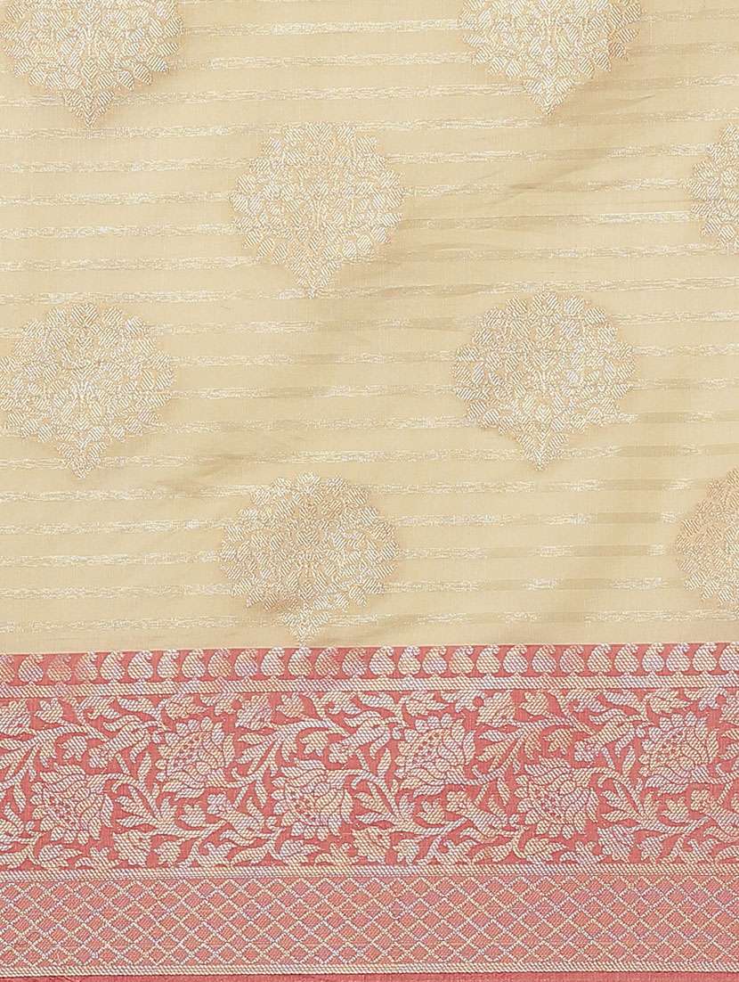women self design bordered saree with blouse - 21185624 - Standard Image - 4