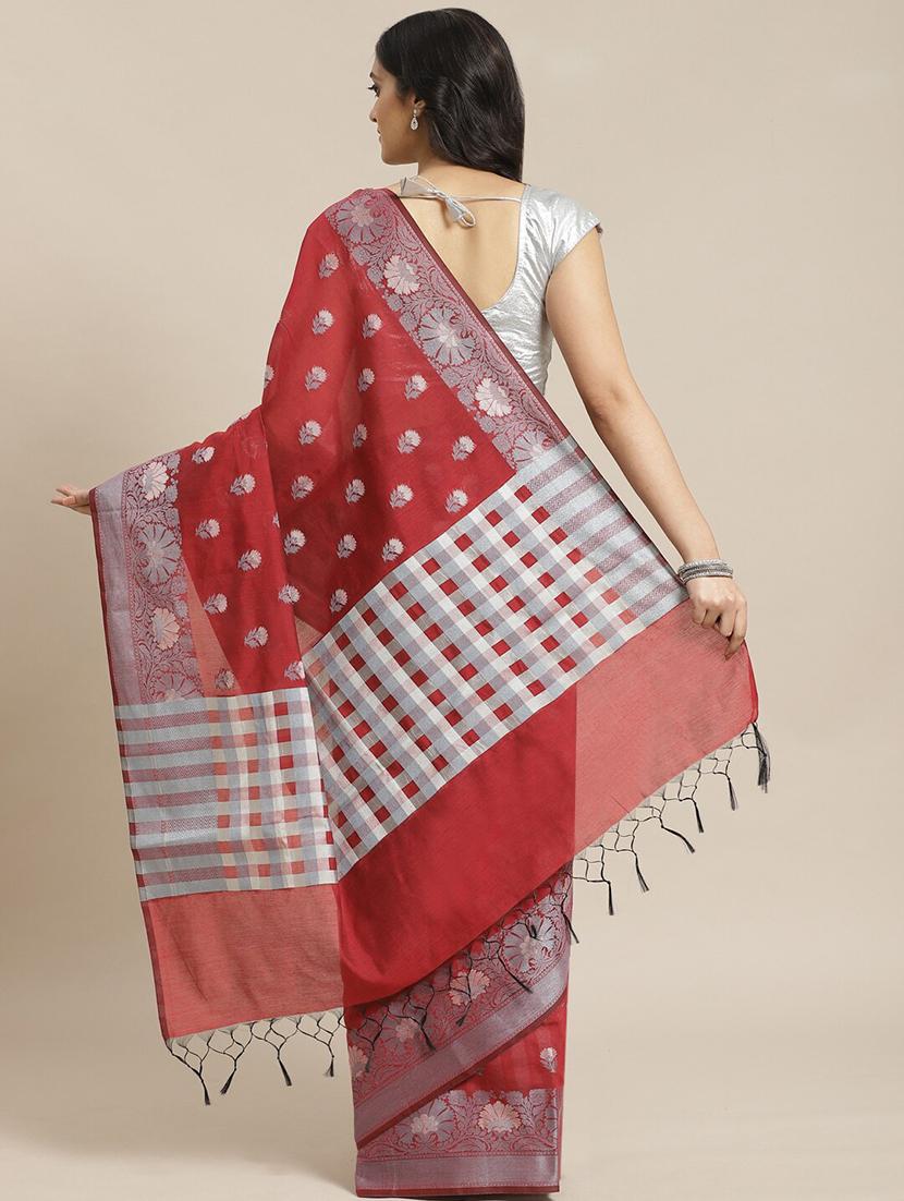 women self design banarasi saree with blouse - 21185673 - Standard Image - 1