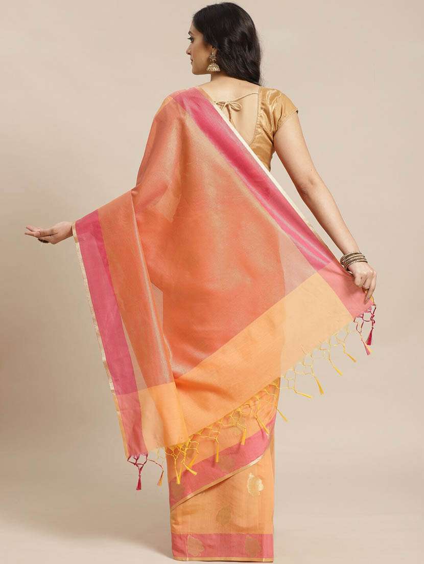 women self design bordered saree with blouse - 21185695 - Standard Image - 1
