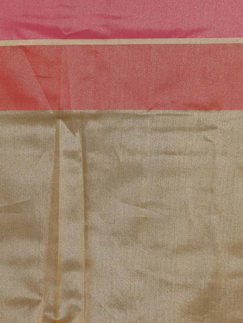 women solid with bordered saree with blouse - 21185803 - Standard Image - 4