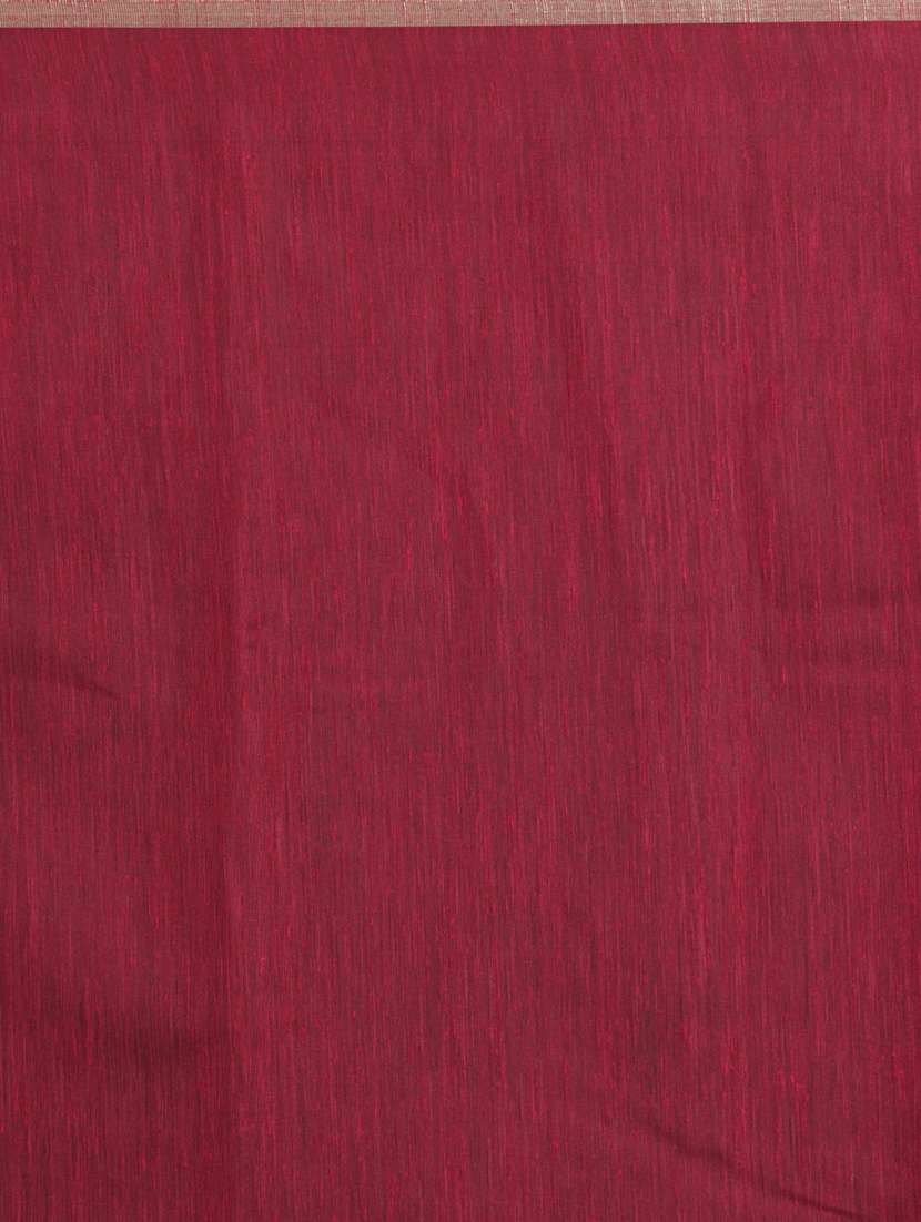 women solid plain saree with blouse - 21185814 -  Standard Image - 4