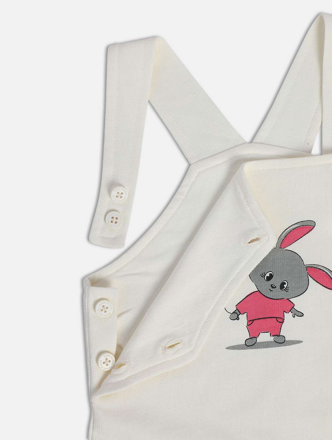 kids printed dungarees with t-shirt - 21187019 -  Standard Image - 4