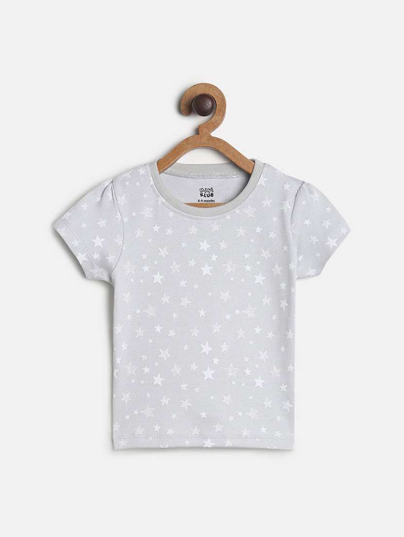 kids cotton dungaree twin set - 21187099 -  Standard Image - 1