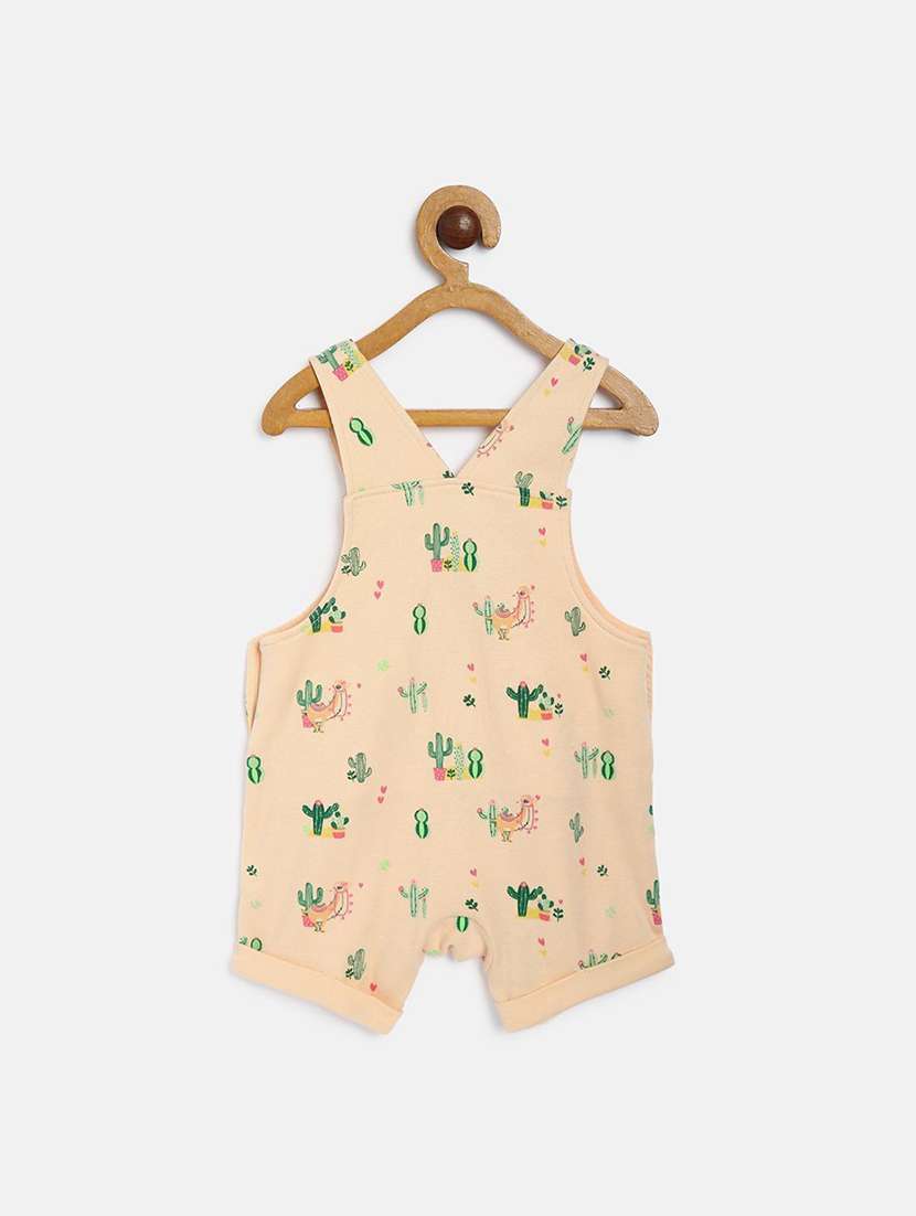 kids printed dungarees with t-shirt - 21187101 -  Standard Image - 4