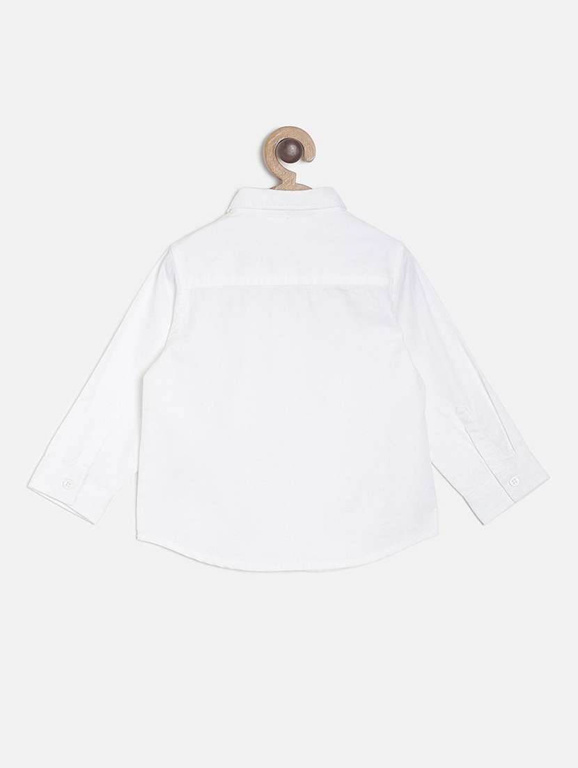 white cotton full length set - 21187360 - Standard Image - 1