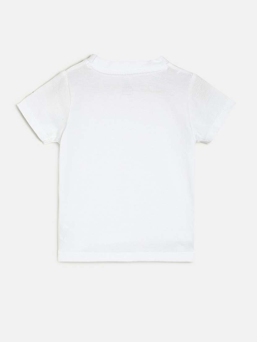 white cotton dungaree set - 21187909 -  Standard Image - 4