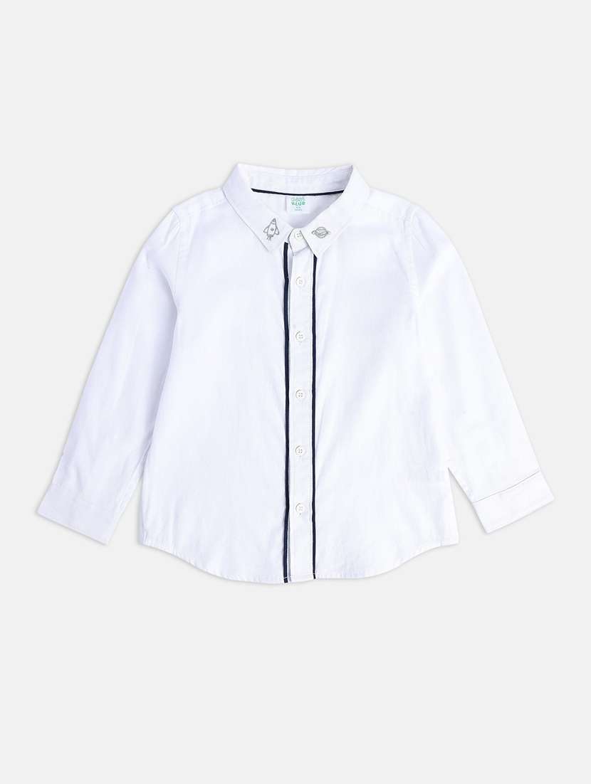 white cotton shirt - 21188289 -  Standard Image - 1