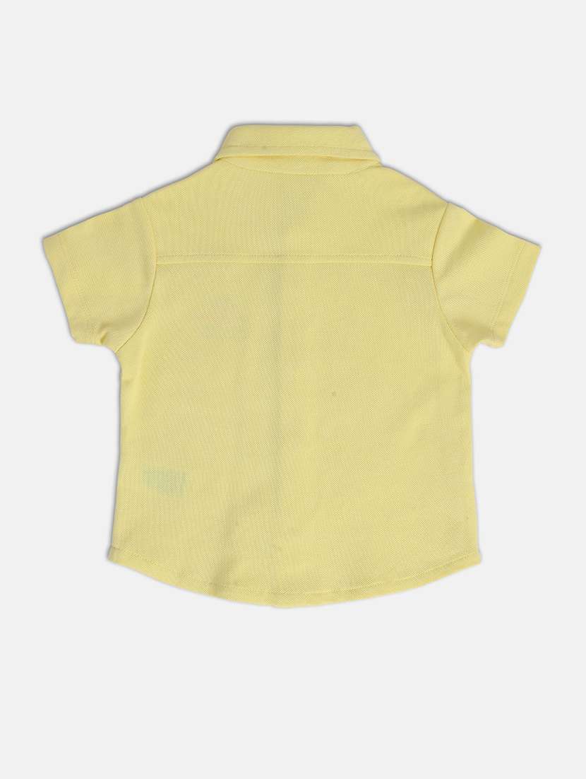 yellow cotton shirt - 21188299 - Standard Image - 1