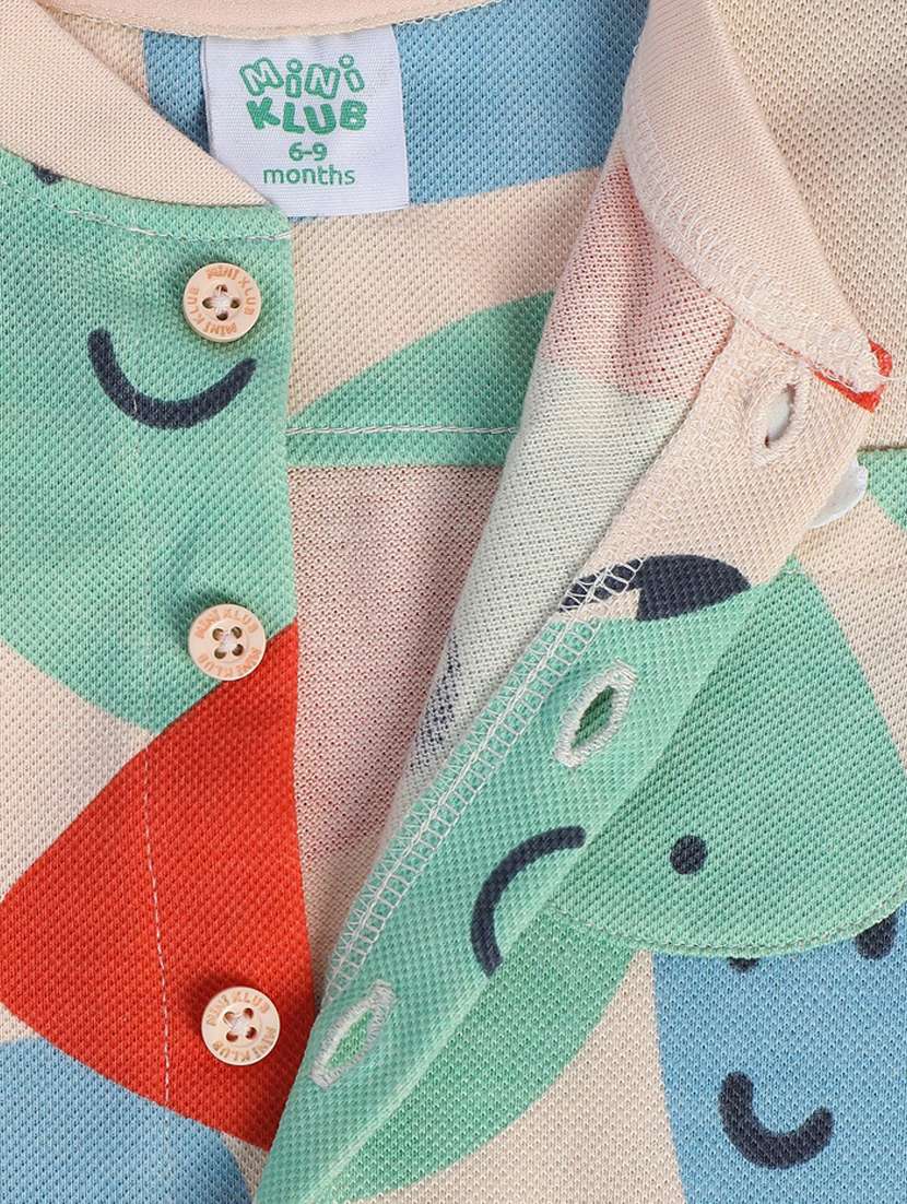 kids printed cotton blend shirt - 21188305 - Standard Image - 4