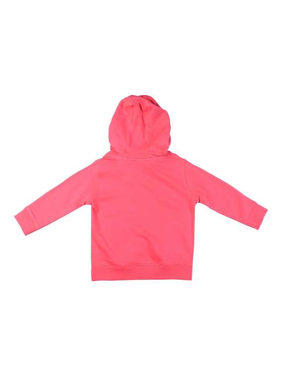 pink cotton front print sweatshirt - 21188466 - Standard Image - 1