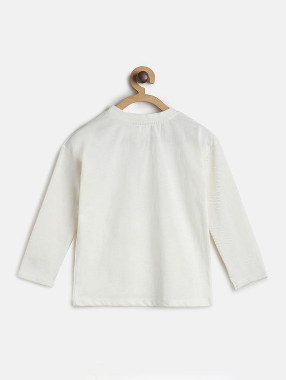 kids round neck printed t-shirt - 21188743 - Standard Image - 1