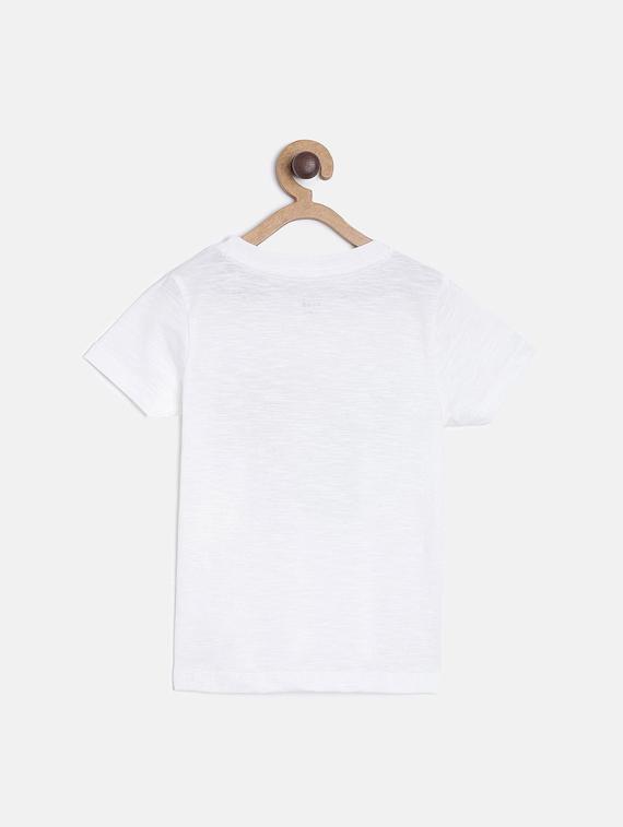 kids round neck printed t-shirt - 21188932 - Standard Image - 1