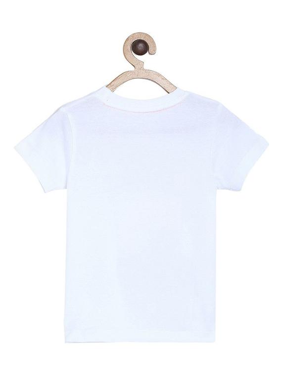 kids round neck printed t-shirt - 21188937 - Standard Image - 1