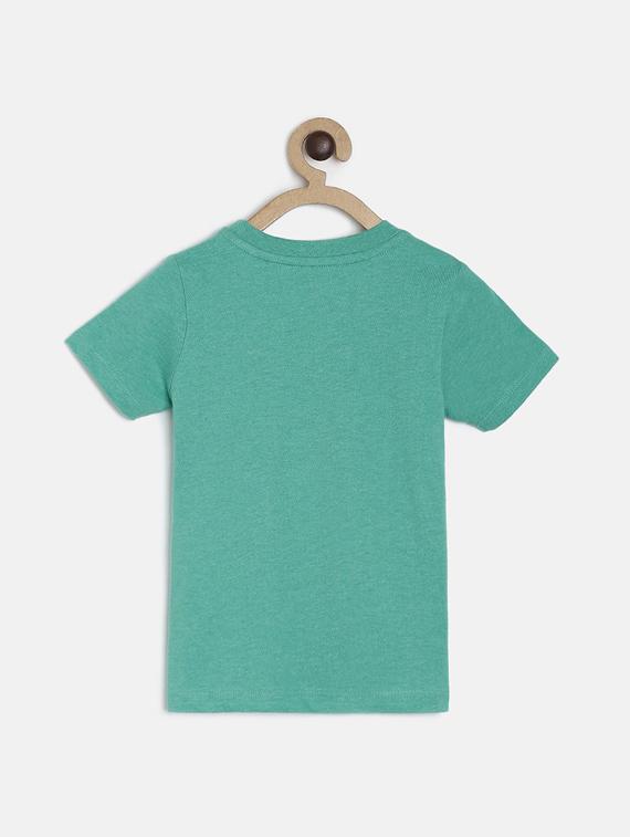 kids round neck printed t-shirt - 21188948 - Standard Image - 1
