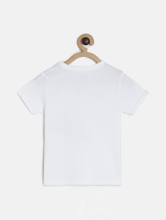 kids round neck printed t-shirt - 21188951 - Standard Image - 1